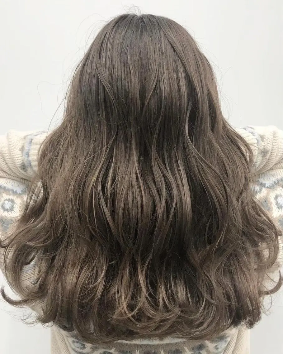 ロング カラー ケイジ✨透明感 /艶カラー✨のヘアスタイル