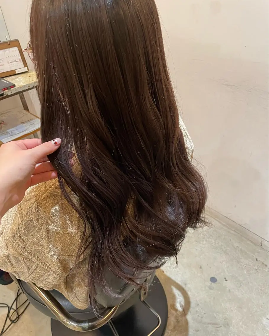 ロング 🎀︎maho/暖色 /レイヤーカットのヘアスタイル