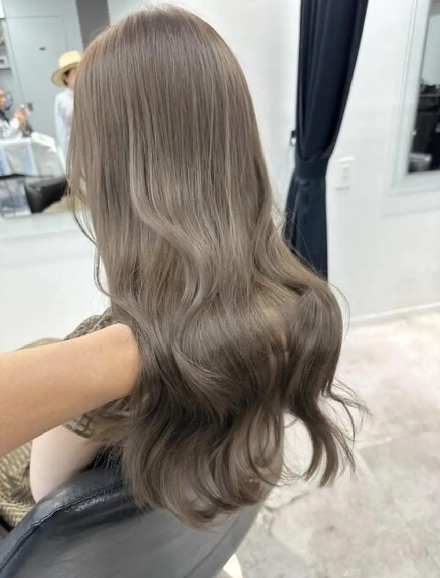 ロング 川口 真也のヘアスタイル
