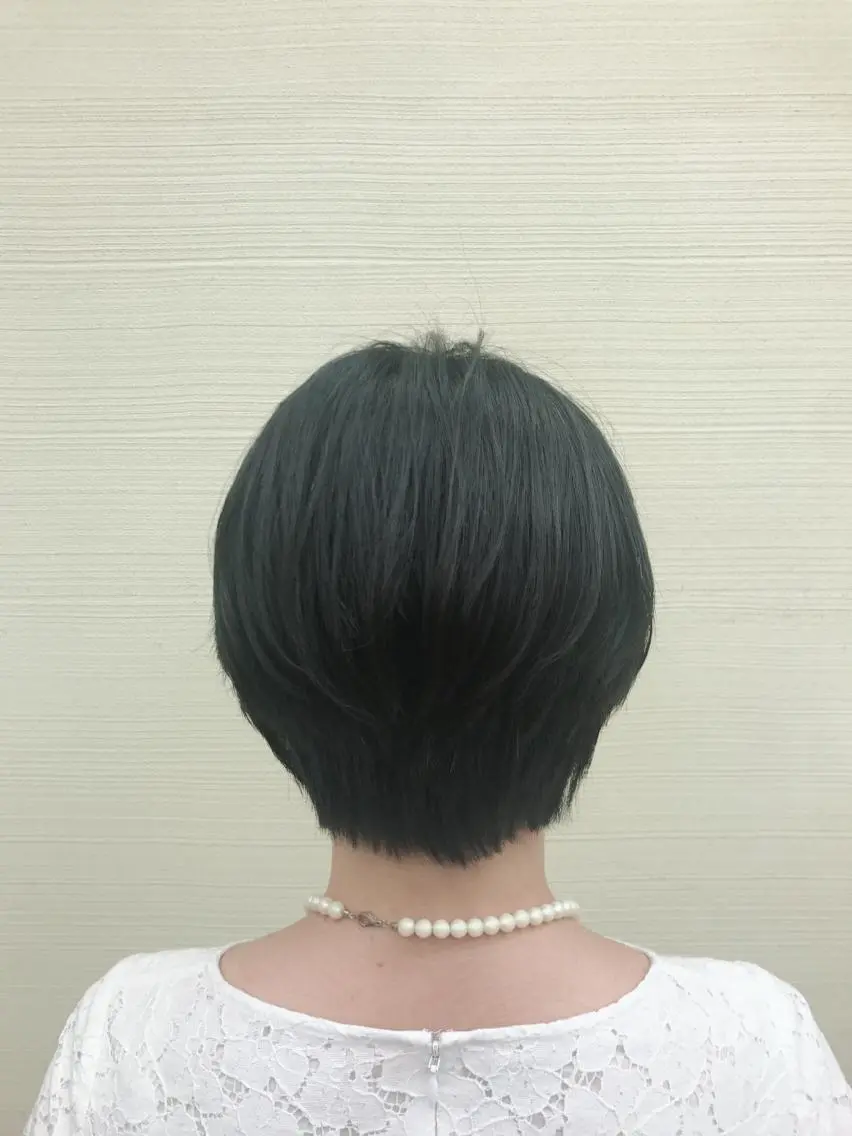 ショート ショートヘア 竹内 結希のヘアスタイル