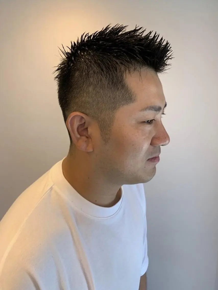 メンズ メンズベリーショート 新長田メンズヘアなら まかせて🌟秋永のヘアスタイル