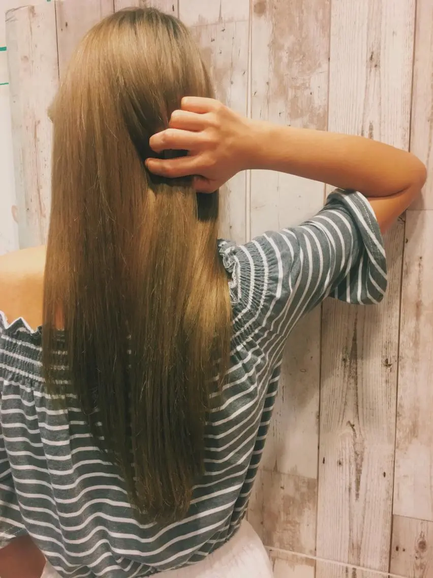 カラー 透明感カラー ダブルカラー 白髪に寄り添う美容師 オギノミワコですのヘアスタイル