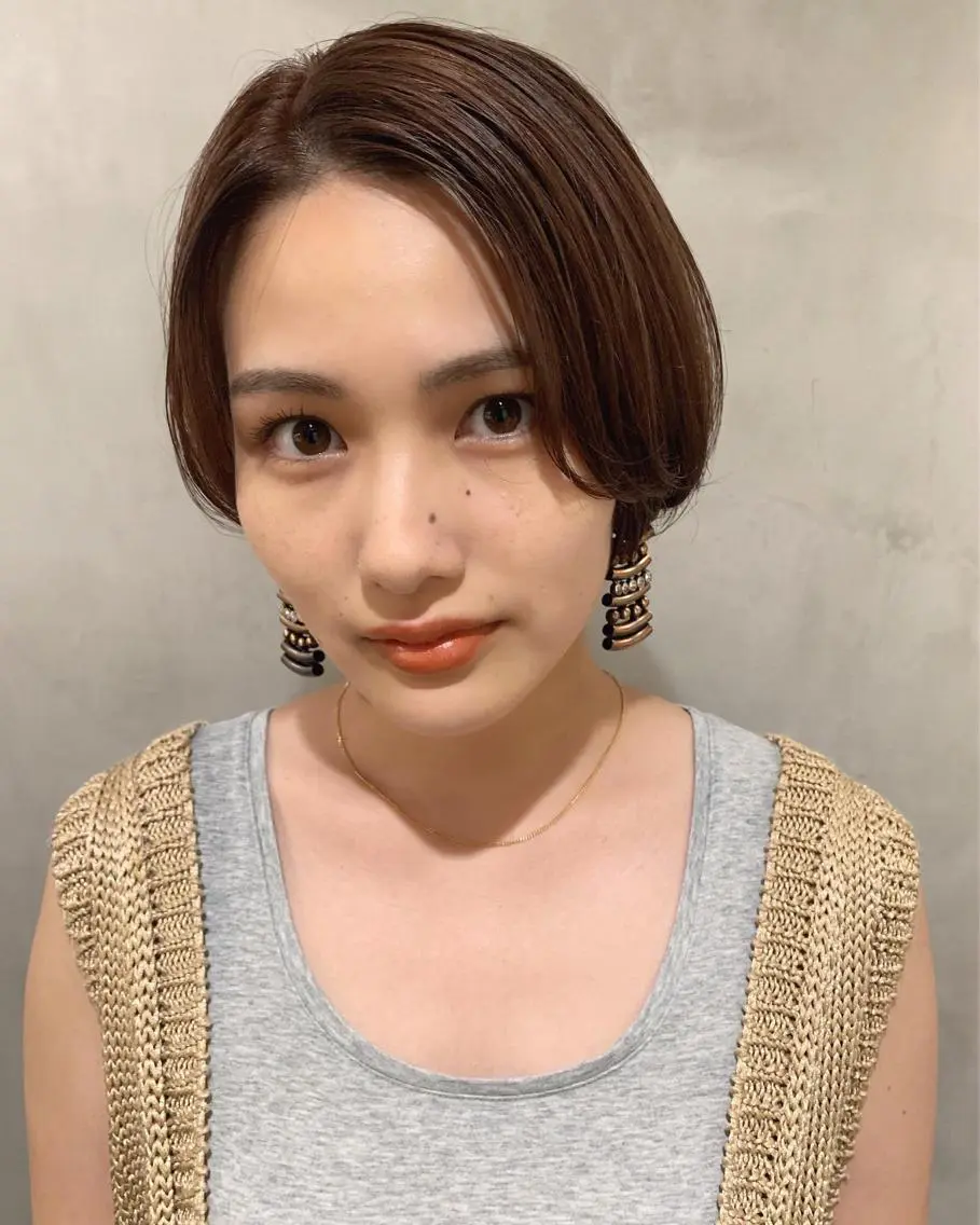 ショート カラー カット トリートメント 優作 〜圧倒的信頼〜のヘアスタイル