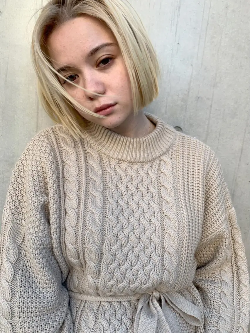 ミディアム 透明感カラー🌿ボブ ✨飛田　ケイのヘアスタイル