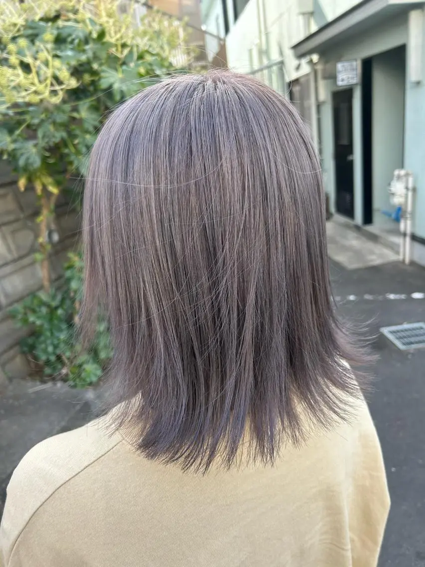 カラー 最高級エクステ /羽エクステ白石宇由のヘアスタイル