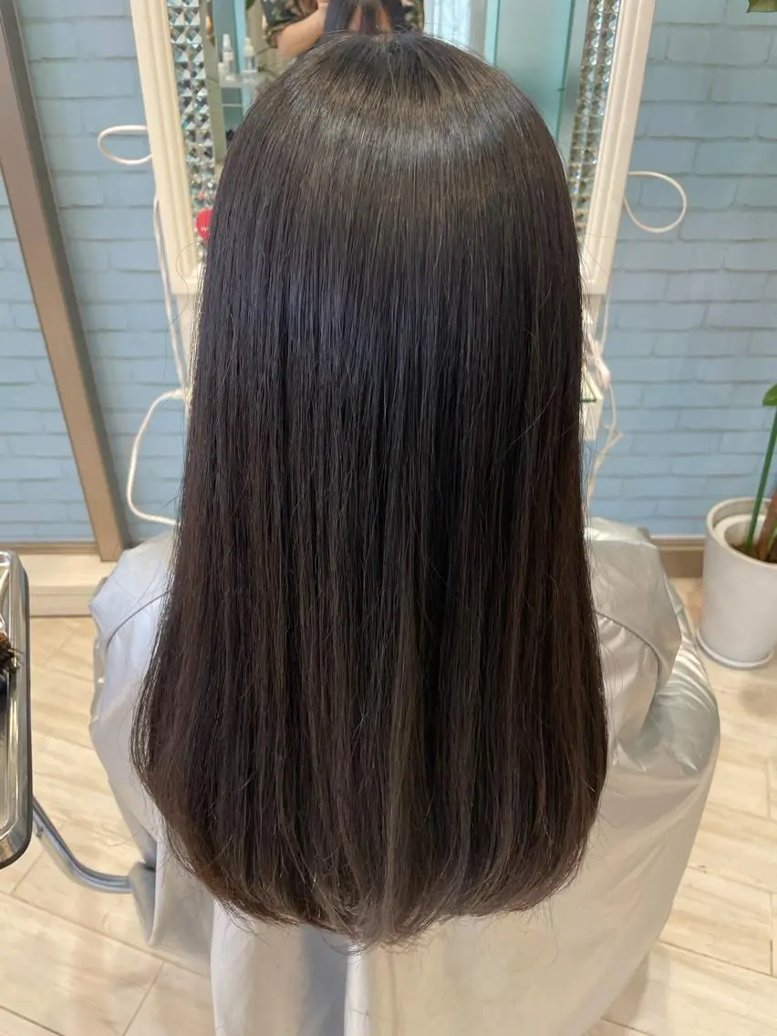 ロング パーマ 縮毛矯正 巣鴨髪質改善サロン 🌈NONOKAのヘアスタイル