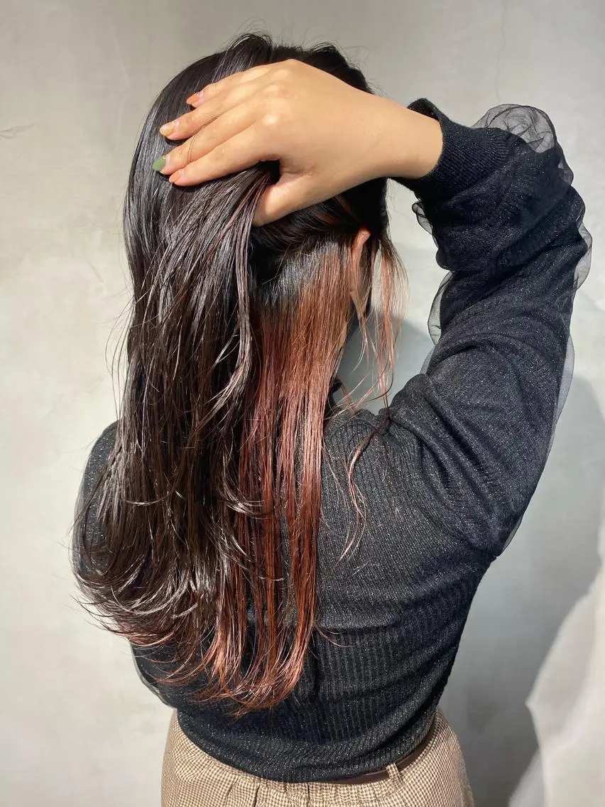 ロング 清水 美雪のヘアスタイル
