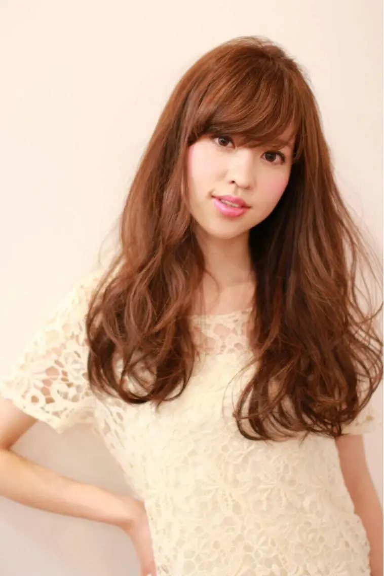 セミロング ロング 松永 雄樹のヘアスタイル