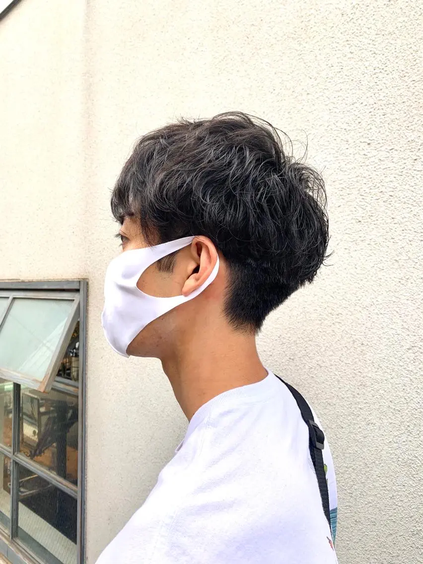 メンズ カット パーマ おおたけ あゆみのヘアスタイル