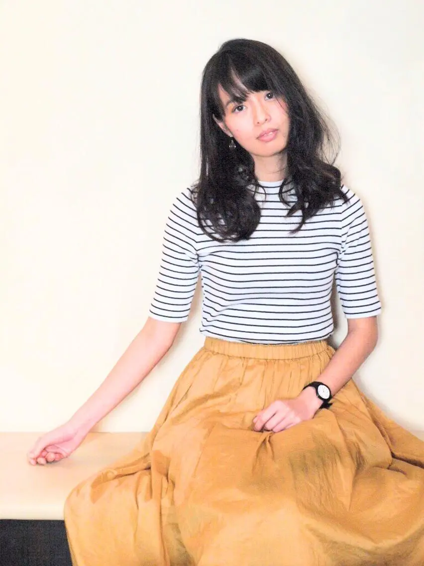 ロング 宮城 将大のヘアスタイル