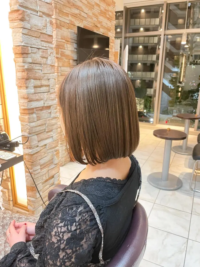 ショート カラー パーマ ヘアアレンジ メンズ キッズ ネイル マツエク・マツパ アイブロウ カット ヘアカラー トリートメント 木下 修兵のヘアスタイル