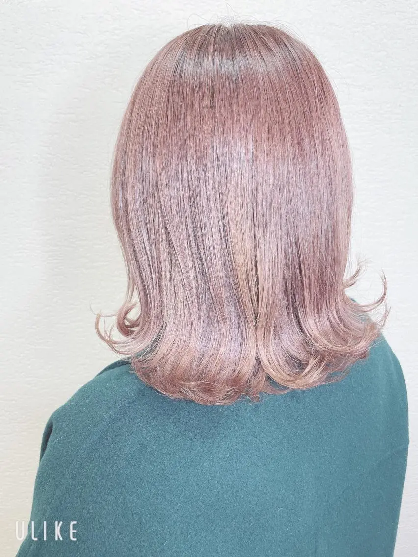 ミディアム カラー バイオレットカラー カット ヘアカラー トリートメント ❣️モードケイズ塚口 和田一将のヘアスタイル