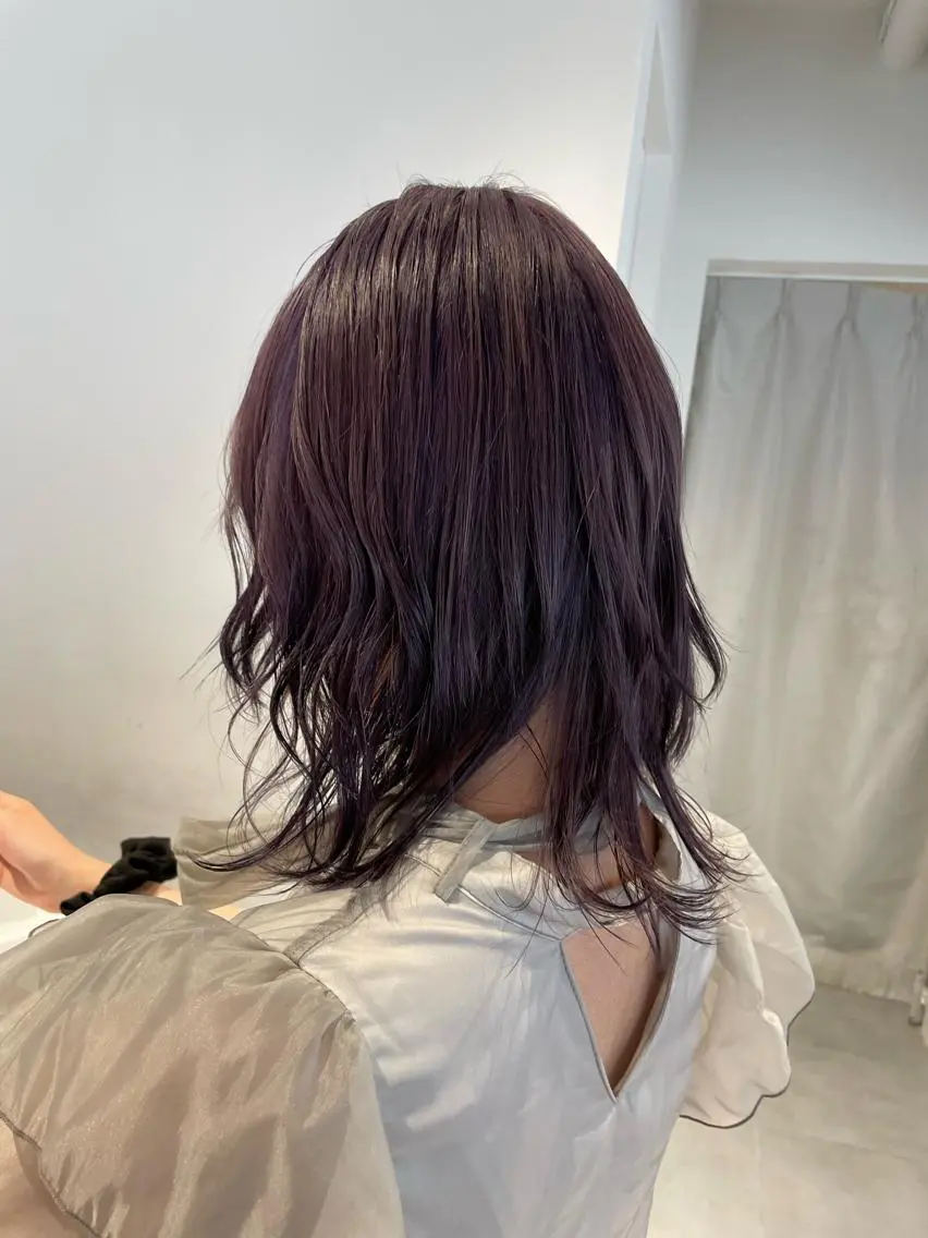 ミディアム カラー 🪞透け感&韓国ヘア 🪞honokaのヘアスタイル