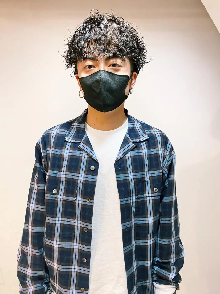 ショート パーマ 切りっぱなしボブ ショートボブ ハンサムショート ボブ 髪質改善 🧡色落ちまで2度 楽しめる🧡ヨシキのヘアスタイル