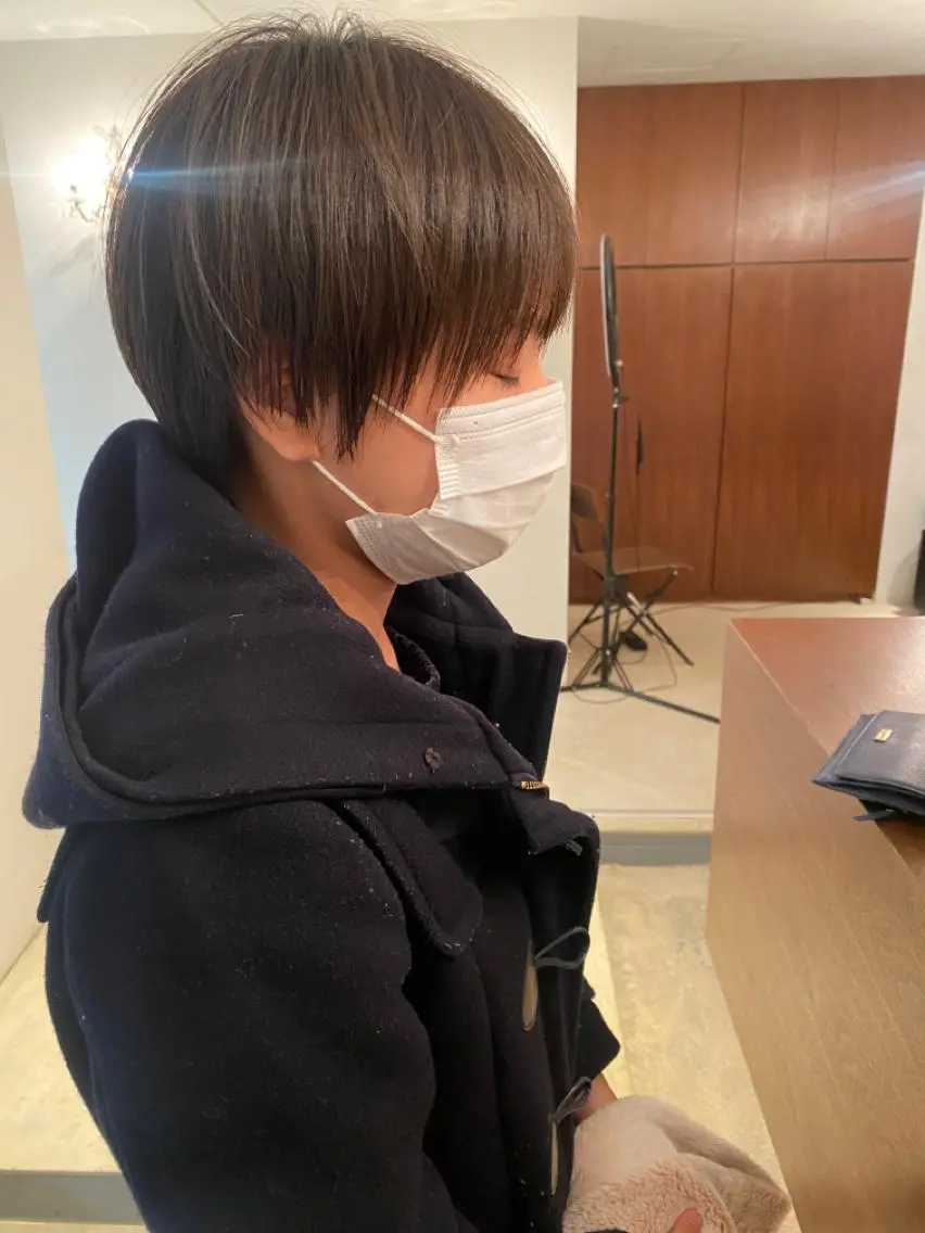 ショート ショートヘア 若宮 宣弘のヘアスタイル