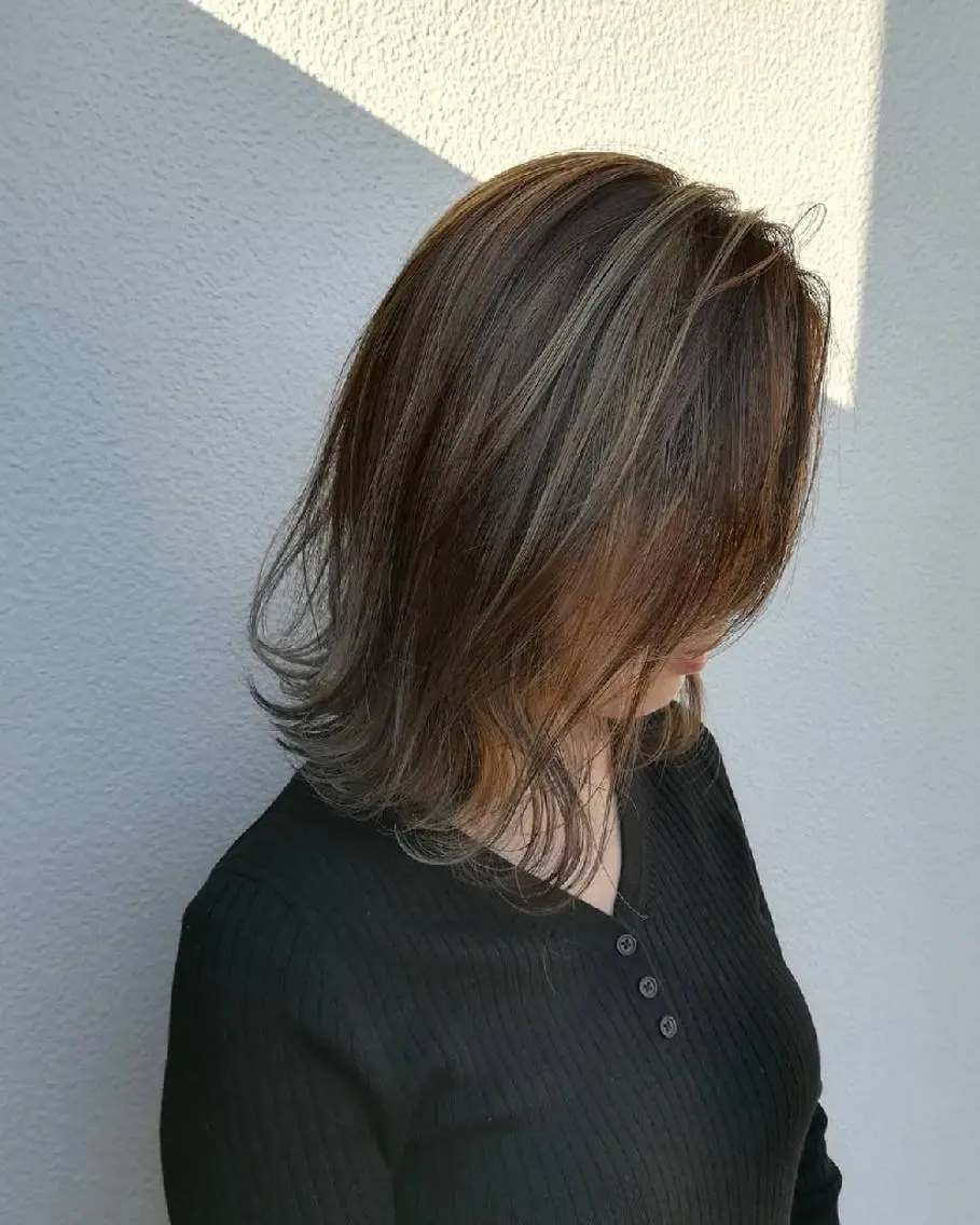 ミディアム カラー 井谷 圭吾【天理】のヘアスタイル