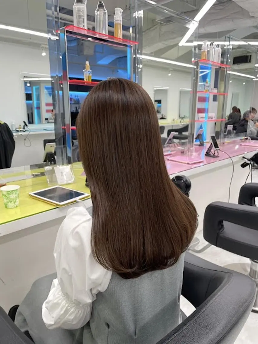 カラー 【公式】JUICE 原宿店のヘアスタイル