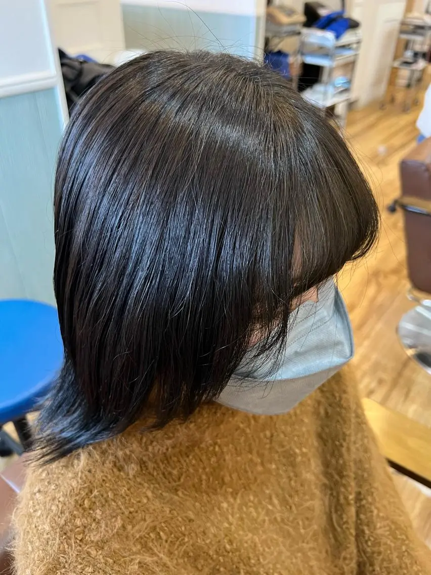ミディアム 🐰ハイトーンカラー 畠山 渡🐰のヘアスタイル