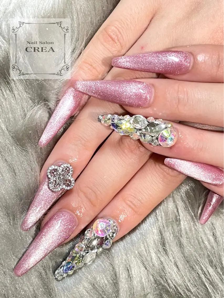ネイル マグネットネイル NailSalon CREAのネイルデザイン