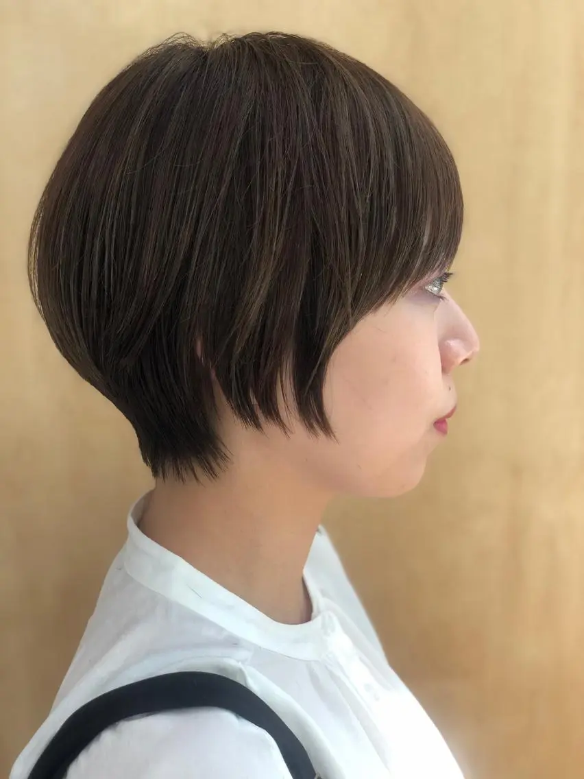 ショート ショートヘア 本間 匠のヘアスタイル