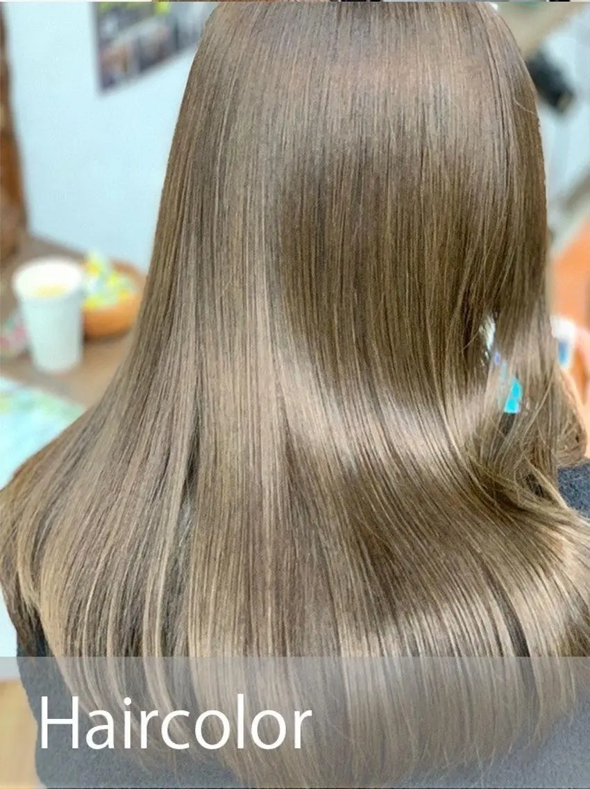 ロング カラー ヘアカラー PEQSS HAIRのヘアスタイル