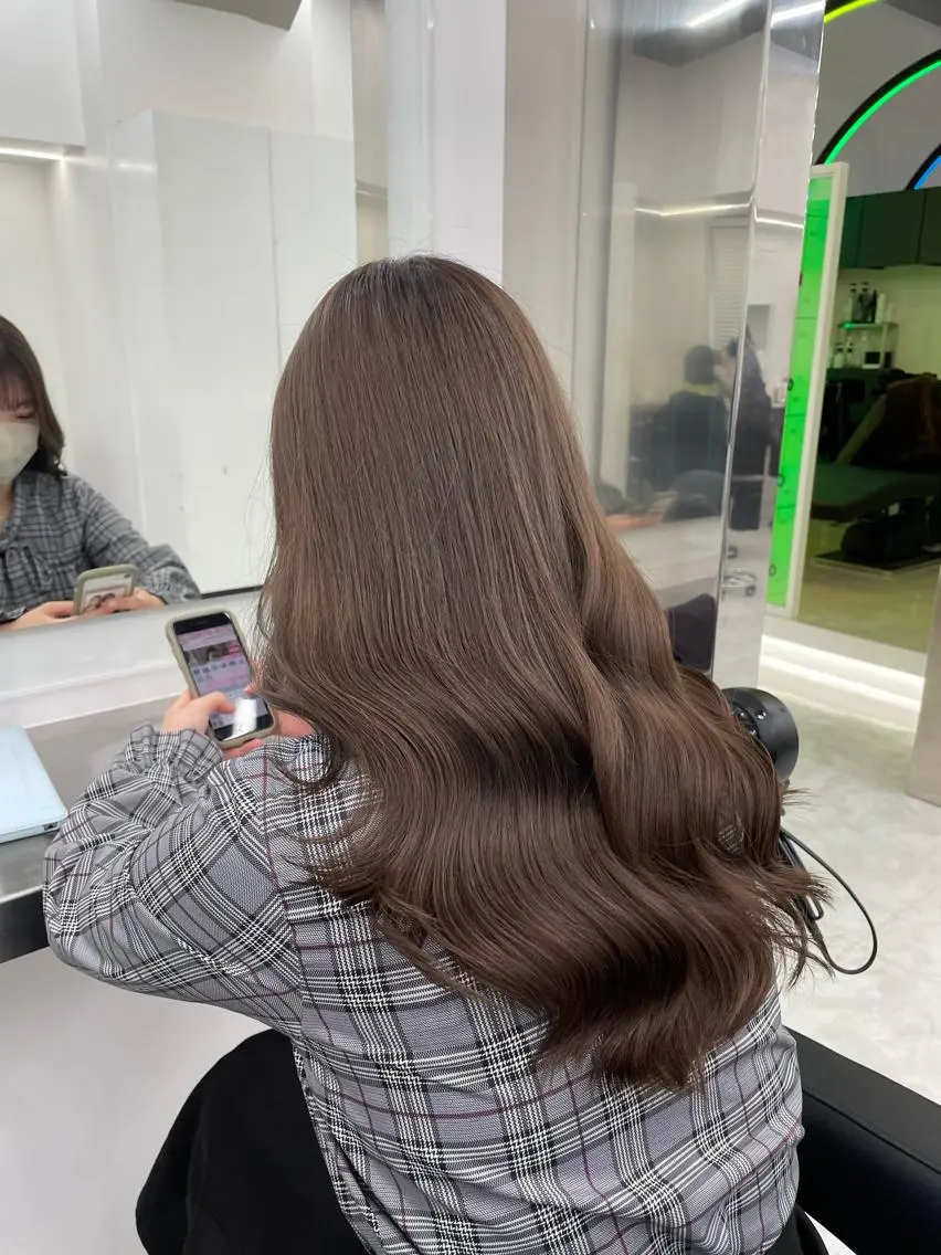 ロング カラー ヘアアレンジ カット ヘアカラー トリートメント 縮毛矯正/髪質改善/ ブリーチ毛/木元渓太のヘアスタイル