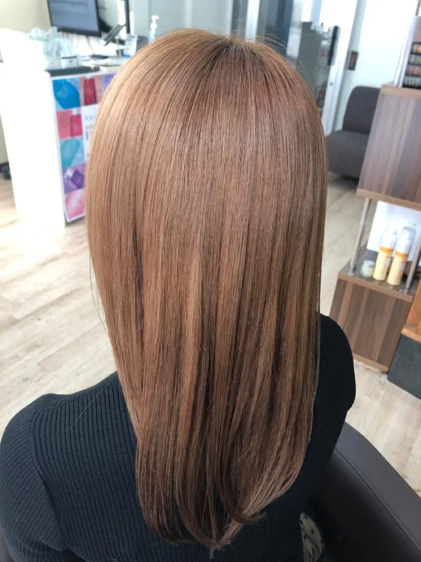 セミロング トリートメント 東梅田徒歩5分☆髪質 改善☆笹次ユウタのヘアスタイル
