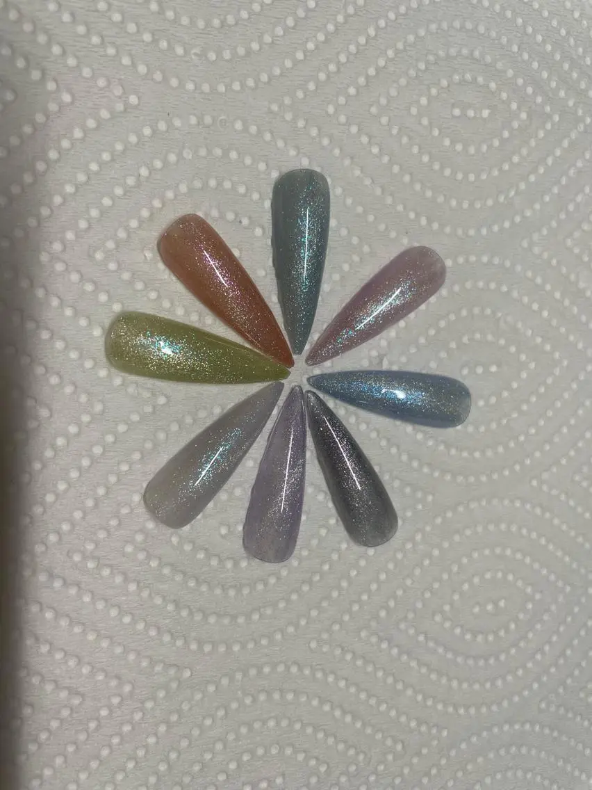 ネイル マグネットネイル 夏ネイル ハンドネイル エン Nail salonのネイルデザイン