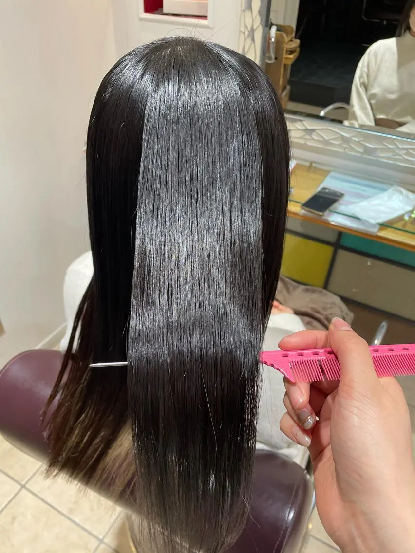 ロング 髪質改善 トリートメント トリートメント 🌟透明感カラー🤍 🩵🌟金子直美🧸のその他イメージ