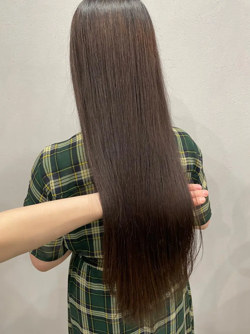 ロング トリートメント 吉田一輝 外国人パーマのヘアスタイル