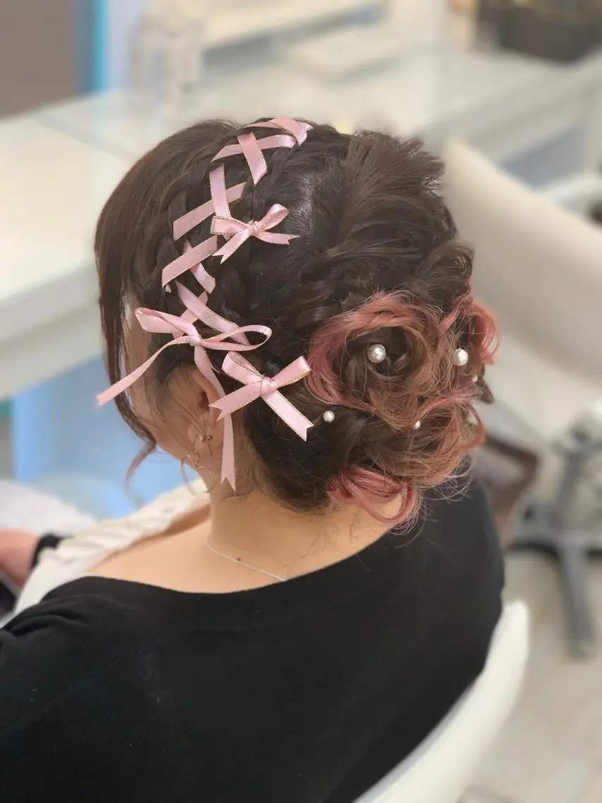 ヘアアレンジ ベストシーン 新浦安のマツエク・マツパデザイン