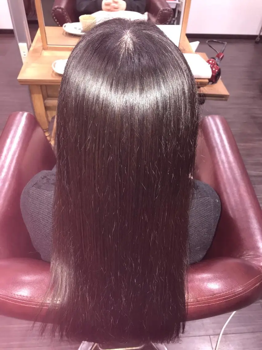 セミロング トリートメント 野澤 朱里のヘアスタイル