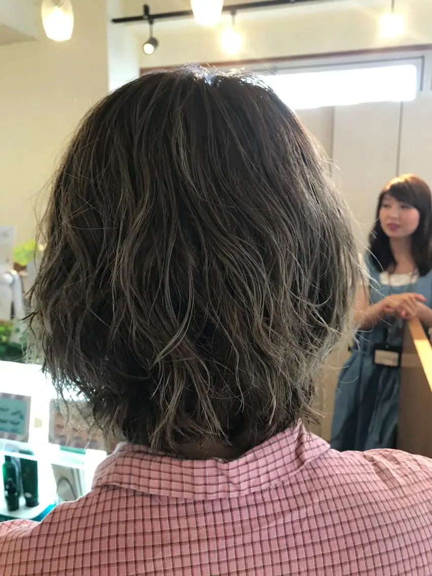 カラー ハイライトカラー 小杉輝/ショート /艶カラー✨のヘアスタイル