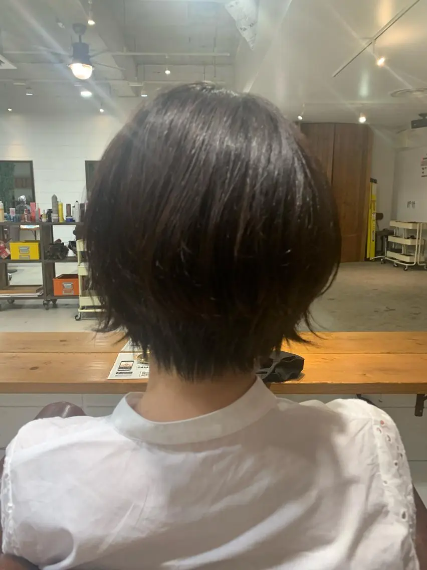 ショート カット ショート🌼パーマ 本間正子のヘアスタイル