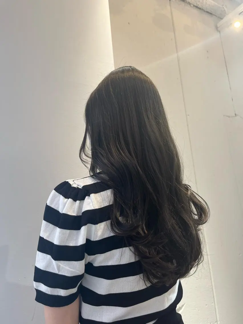 ロング カラー カット ヘアカラー トリートメント KOYUKI⛄️ [大阪美容室]🚏のヘアスタイル