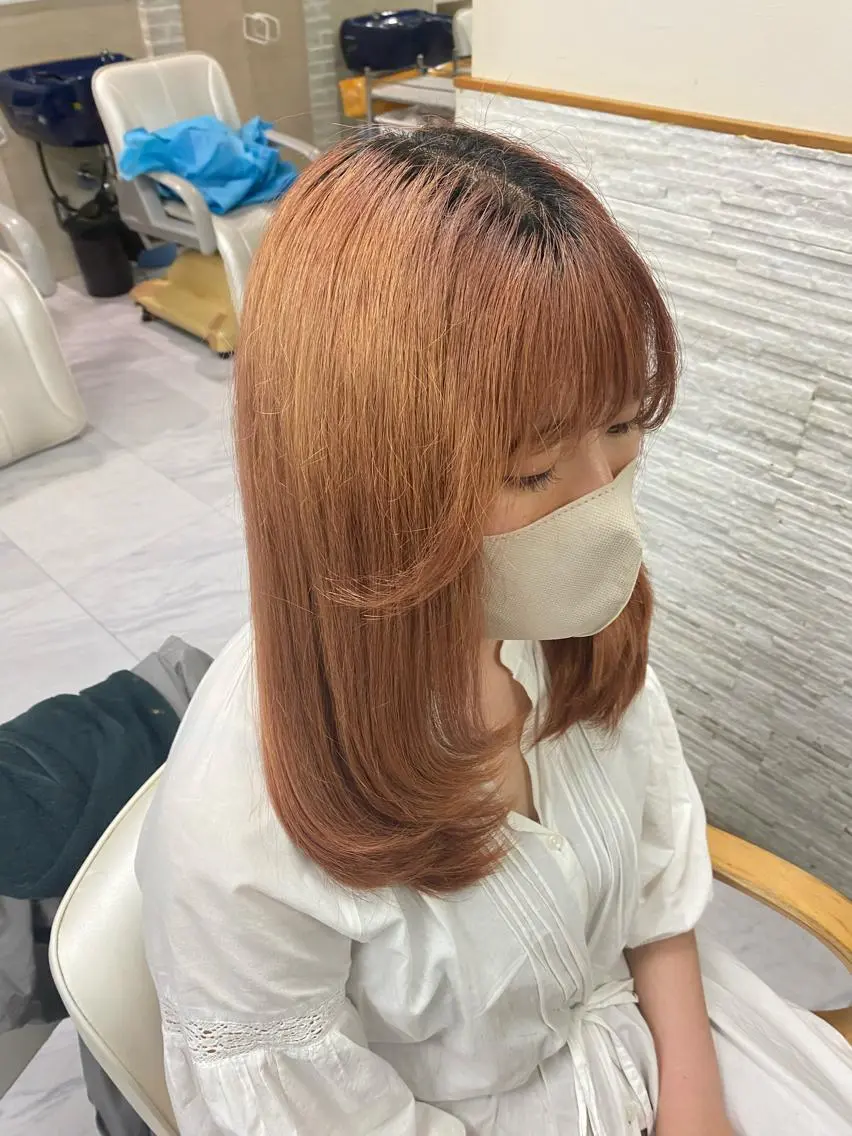 ロング レイヤーカット シャギー 目黒 碧人のヘアスタイル