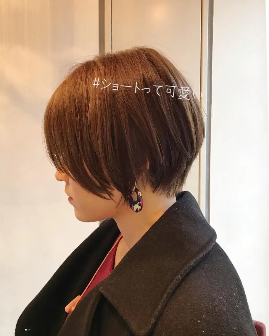 ショート カラー 美髪❣️縮毛矯正/ 髪質改善✨/山本のヘアスタイル