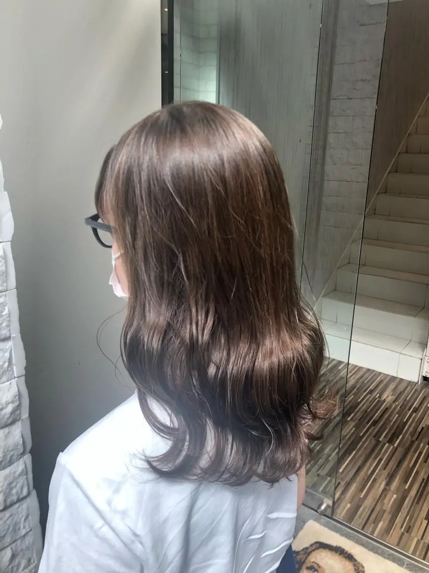 セミロング カット 木野 翔斗のヘアスタイル