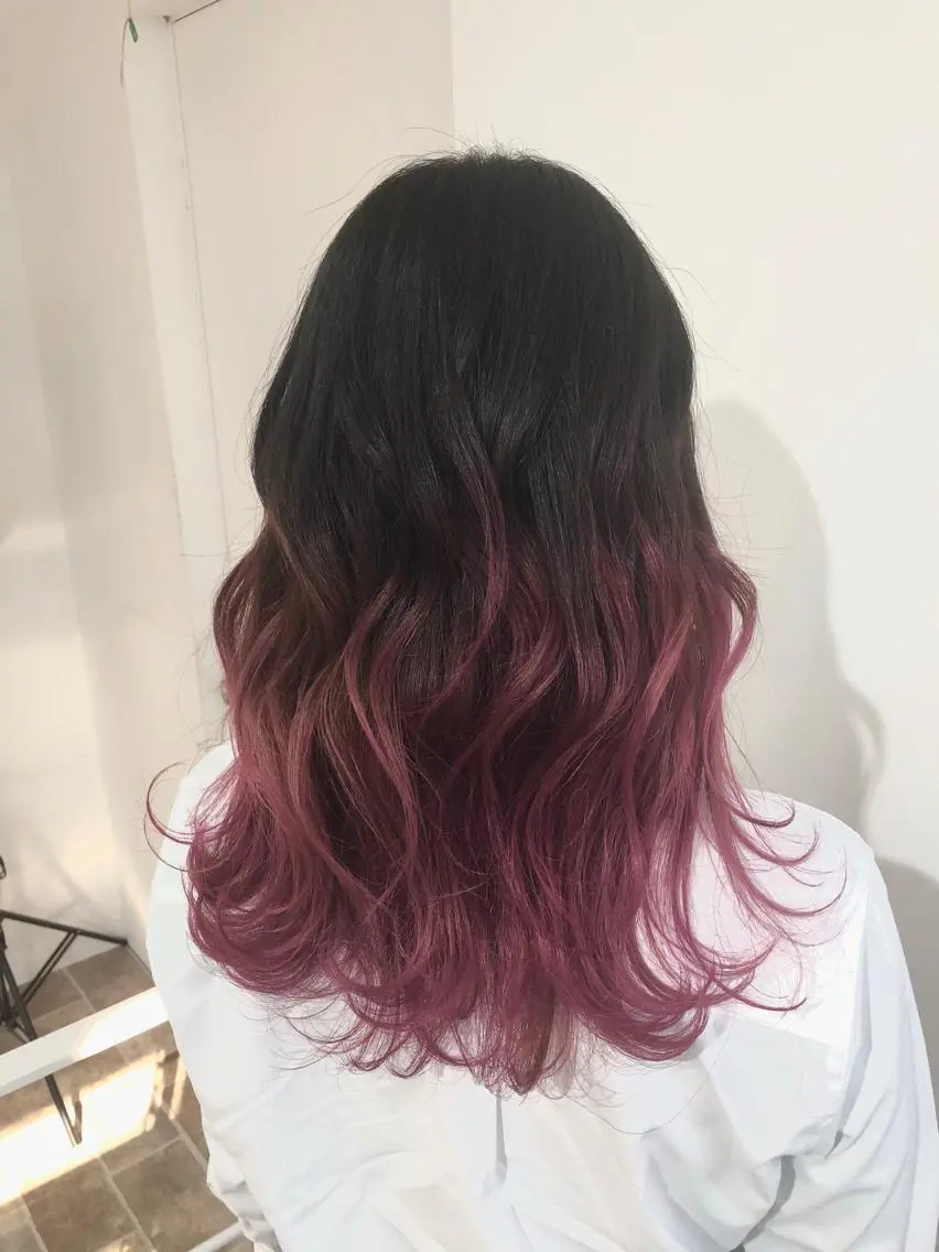 セミロング カラー ヘアアレンジ ヘアカラー トリートメント 🍎吉川浩生 トップスタイリストのヘアスタイル