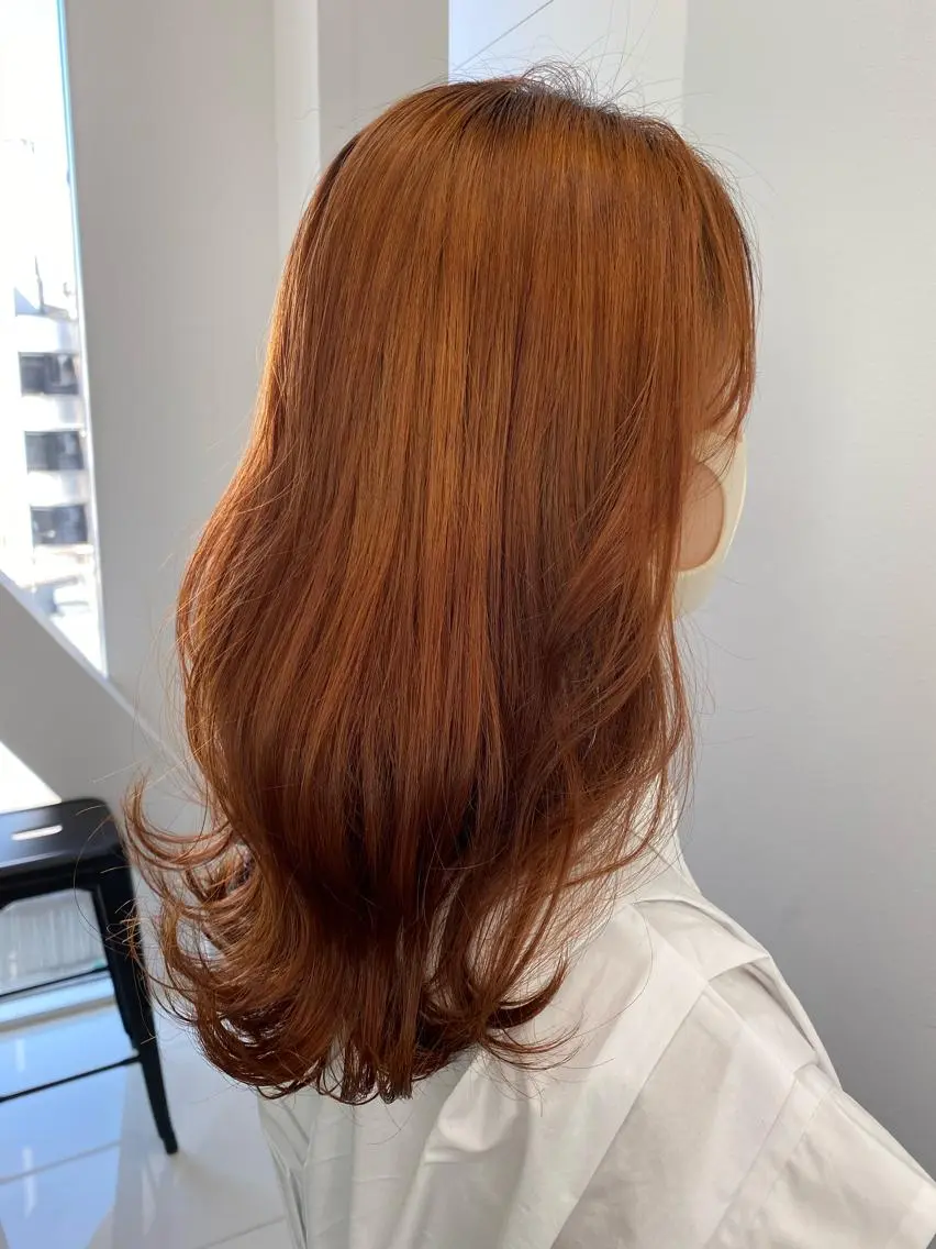 ミディアム カラー Unami MIHA☘️*゜のヘアスタイル