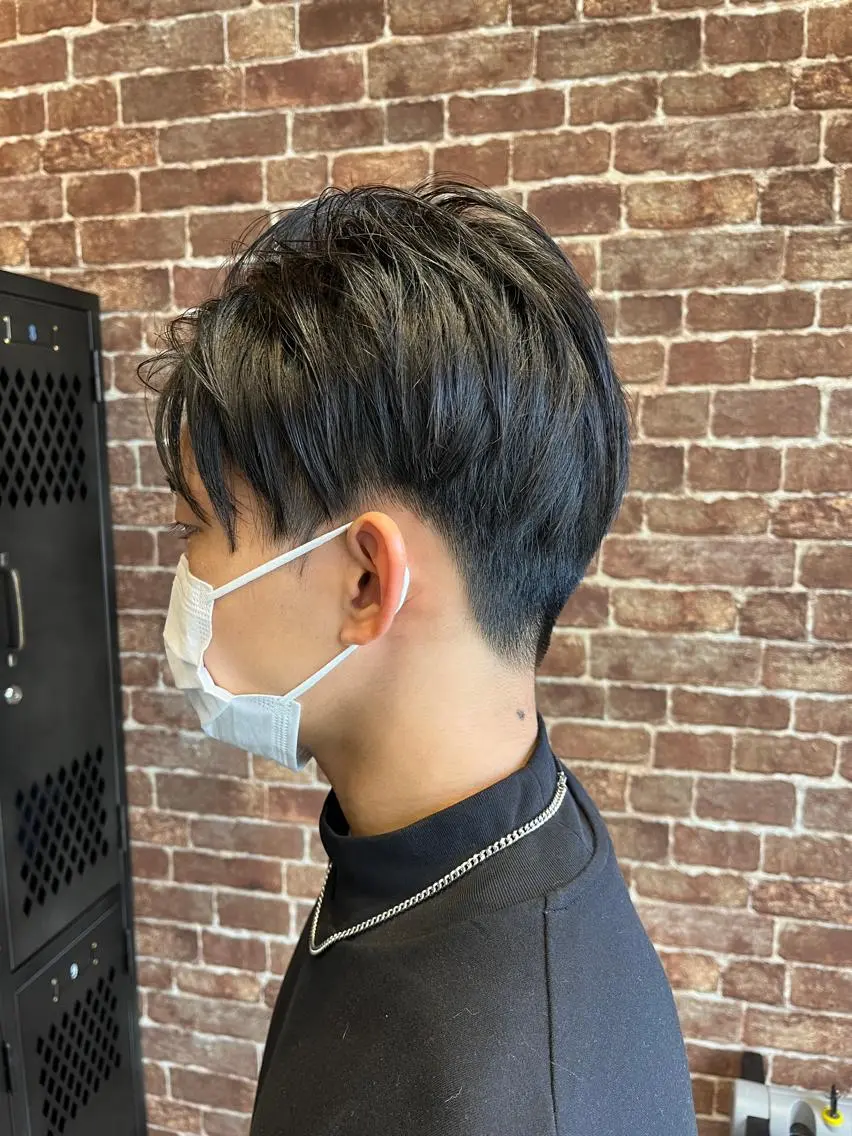 ショート カラー パーマ ヘアアレンジ メンズ キッズ ネイル マツエク・マツパ アイブロウ メンズハイライト メンズパーマ ブラウンカラー ケアカラー 透明感カラー 久木原 ゆりのヘアスタイル