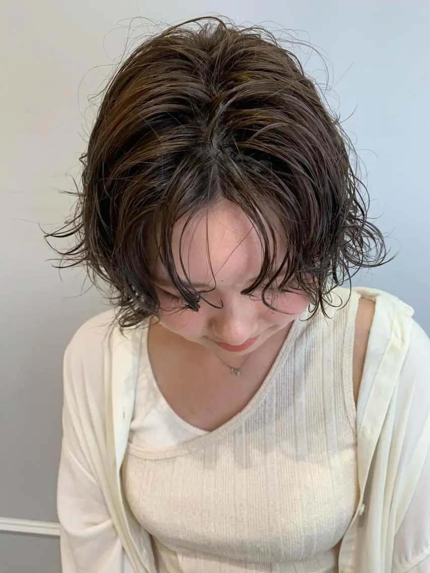 ショート カラー 🦖鶴岡 香純🦖のヘアスタイル