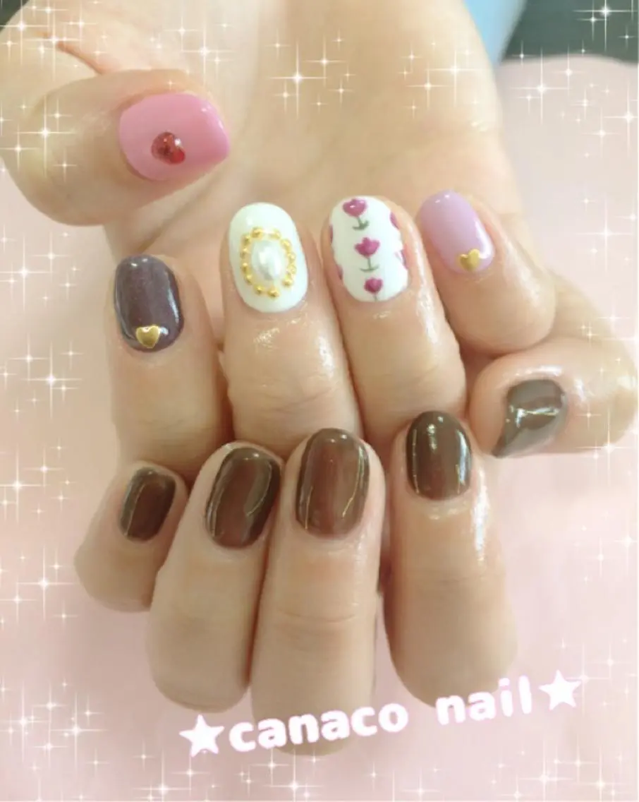 ネイル アートネイル ハンドネイル ハンドケア ベテランネイル cnc nailのネイルデザイン