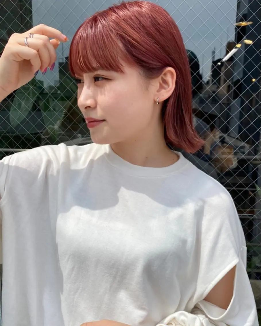 カラー 🧡色落ちまで2度 楽しめる🧡ヨシキのヘアスタイル