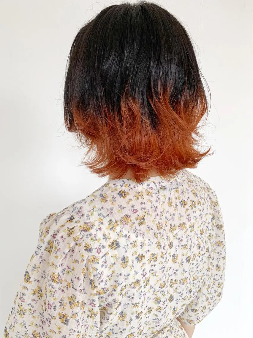 ミディアム ヘアカラー トリートメント karen ☺︎のヘアスタイル