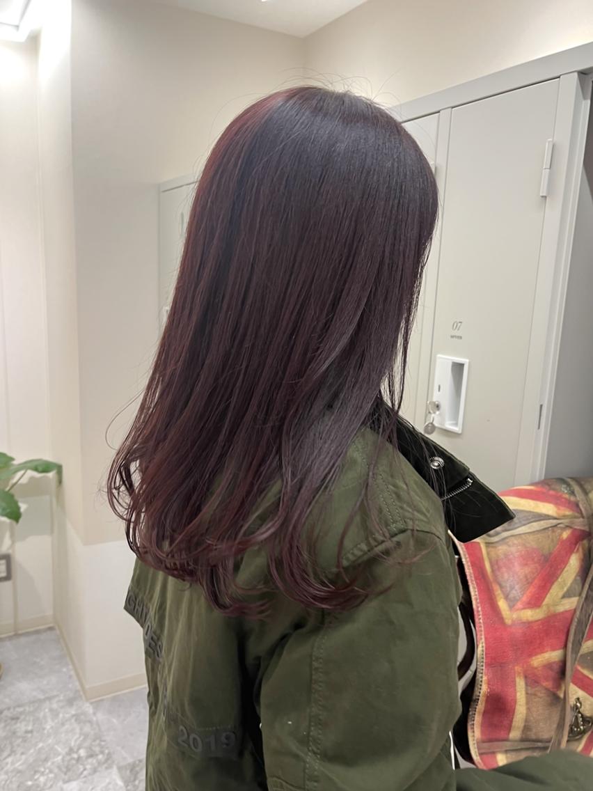 カラー ロング 髪質改善/パーマ/ 暖色カラー❤Reiのヘアスタイル