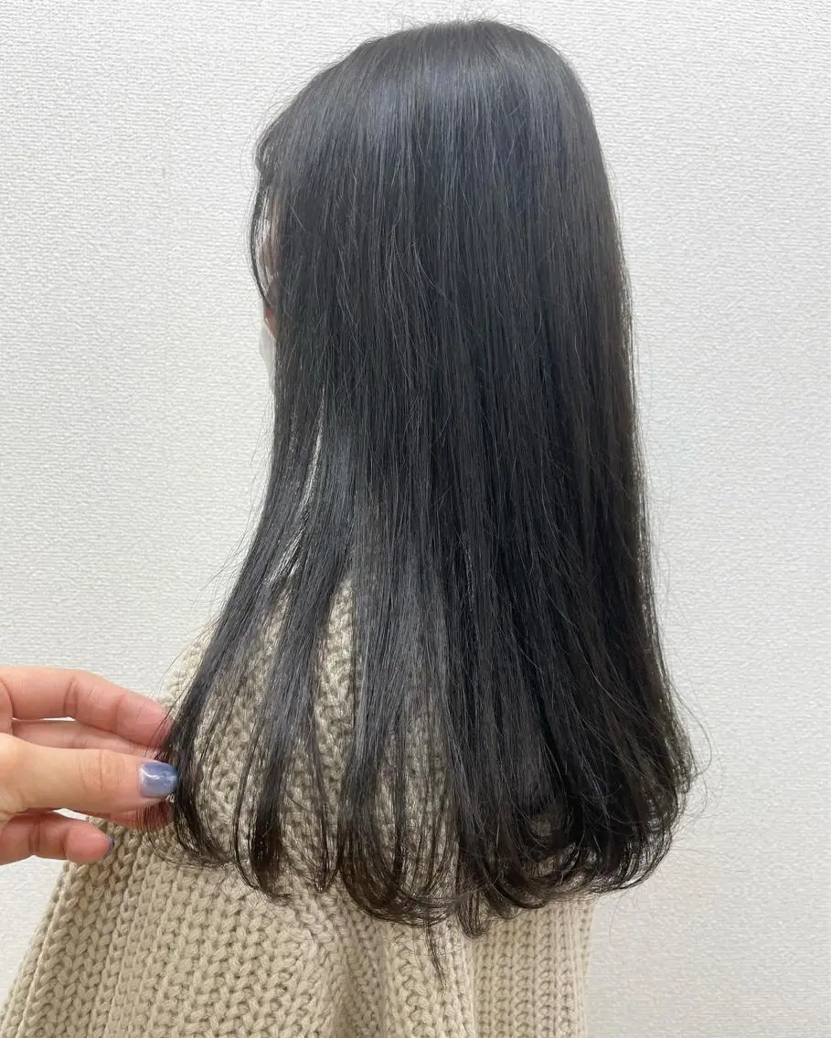 ロング カラー もりたみかこ 美容師お休み中のヘアスタイル