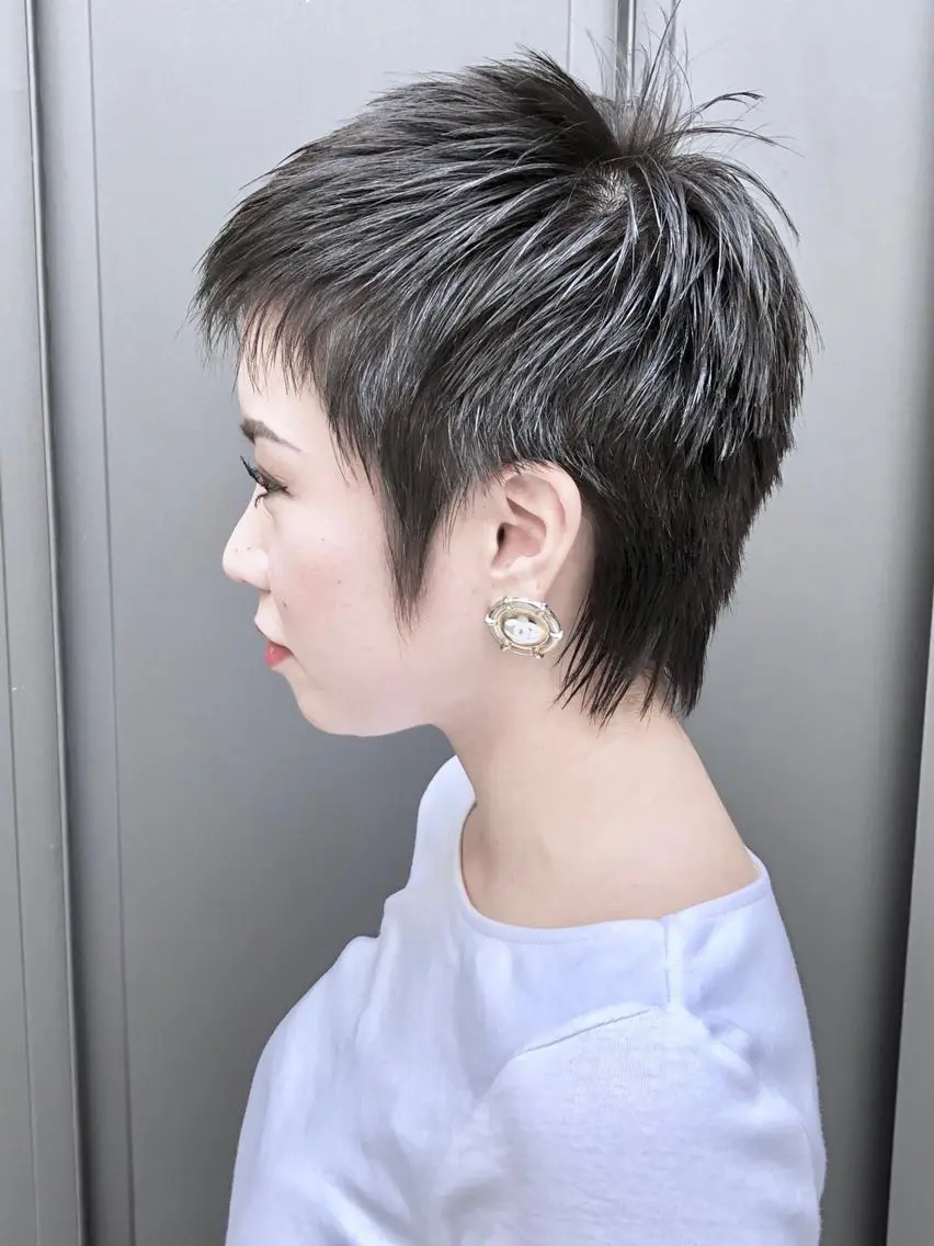 ショート ダブルカラー/ -KOKO-本八幡のヘアスタイル