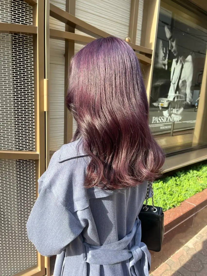 セミロング jupreÿ 𝒔𝒂𝒚𝒂🍓のヘアスタイル