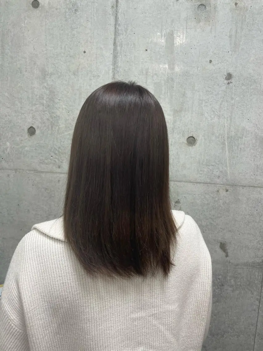 ミディアム カラー 鈴木 皆斗のヘアスタイル